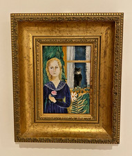 Huile sur panneau dans