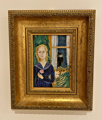 Huile sur panneau - , dans