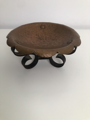 Bougeoir cuivre fer forgé - cuivre,