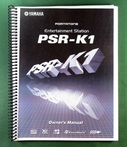 Yamaha psr instruction - psr-k1,