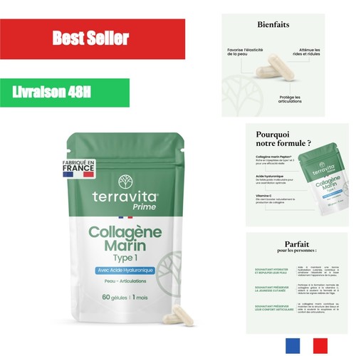 Collagène marin acide - +,