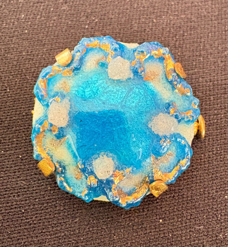 Enamel broche bouton - enamel, émail
