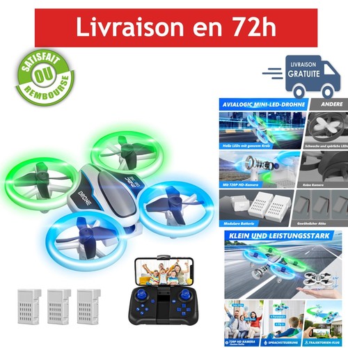 Mini drone avec caméra 1080p - mini,