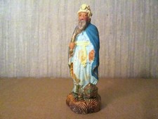 antique SANTON DEVINEAU Church figure a KING MAGE h: 9.5 cm creche