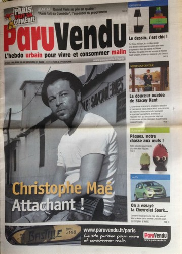 Paru vendu christophe mae - christophe,
