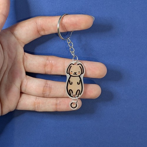 Porte clé lapin bélier beige - lapin,