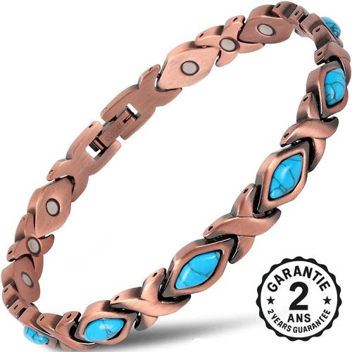 Bracelet femme cuivre pur - bracelet,