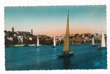 D362333 France Postal Card Cannes Port & Le Suquet 1950