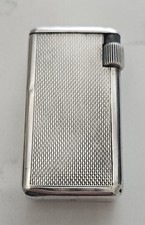 Antique Vintage FLAMINAIRE QUERCIA Solid Silver Lighter 