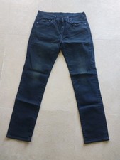 Jean Levi's Strauss 511 33x32 Bleu Brut État Proche Du Neuf 