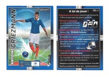 Carte Brésil 2014 - Carrefour N°19/24 - France - Antoine Griezmann - 01