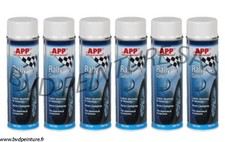 6 bombes spray blanc brillant