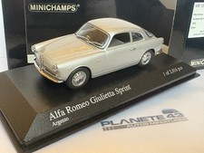 MINICHAMPS 400120400 ALFA ROMEO GIULIETTA SPRINT 1964 SILVER 1/43