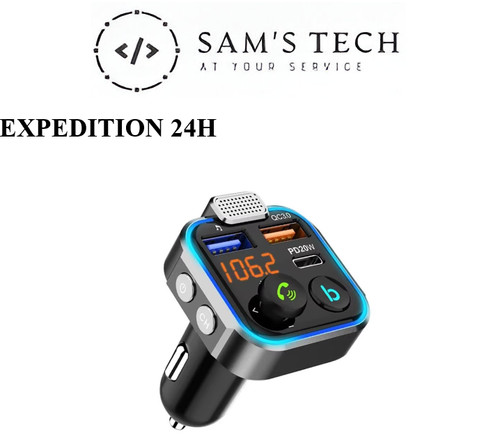 Transmetteur bluetooth 0 - fm,