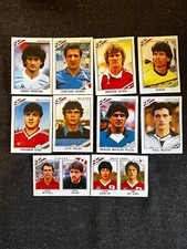 LOT 10 STICKERS PANINI WORLD