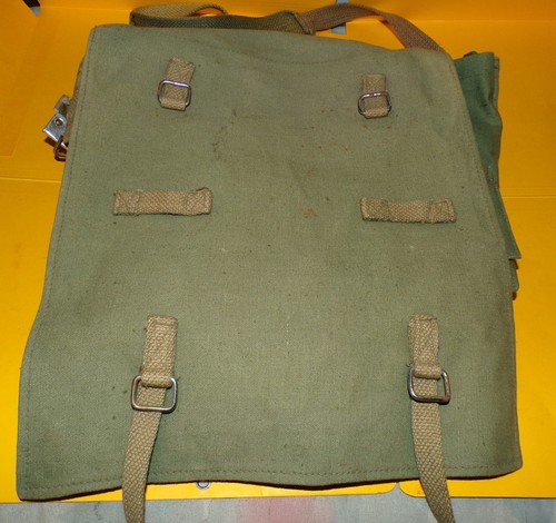 Musette militaire tissu de - en,