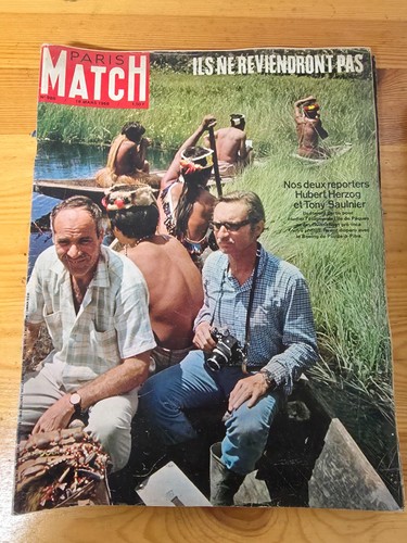 Magazine paris match 988 - magazine,