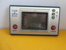 Console Nintendo Game & Watch Wide Fire 1981 Wide Screen - 100% Originale