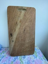ancien grand billot de bois planche a decouper belle taille et epaisseur cuisine