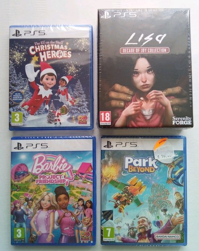 Ps5 lot jeux neuf - lot,
