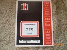 INTERNATIONAL GROWER MAINTENANCE BOOKLET 720