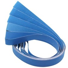 Bande abrasive en métal 50 x 2000 mm. Grain 60 80 100 120 240 320 pour ponceuse 