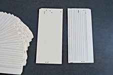 36 cartes perforées -