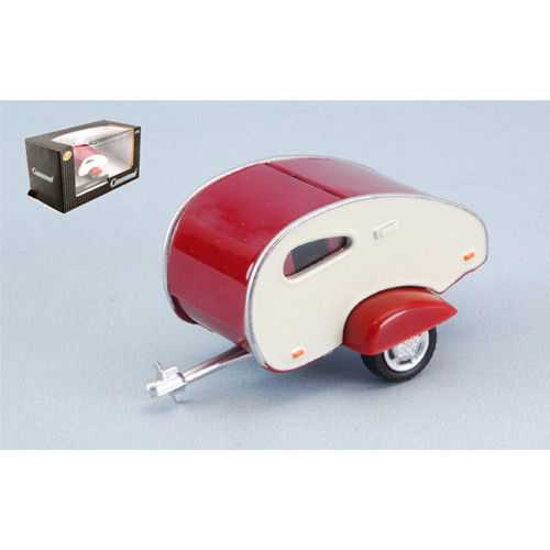 Caravan 1960 beige red - caravan,