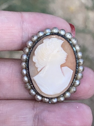 Broche pendentif camée - broche,