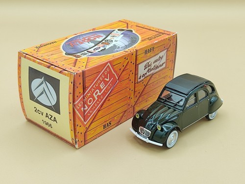 Citroën 2cv aza vert - aza,