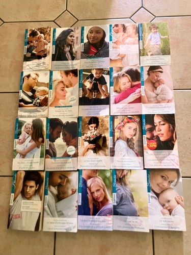 Lot livres harlequin - de,