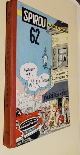 Spirou recueil 62 de 1957 - °,
