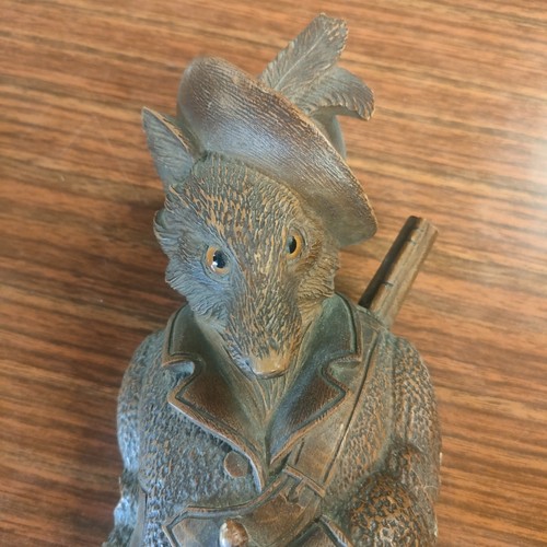 Renard chasseur musical - , black