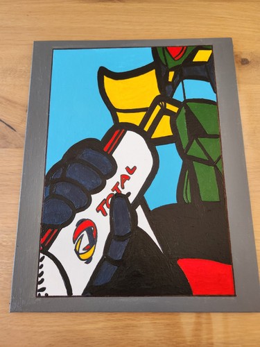 Peinture pop art abstraite - pop,