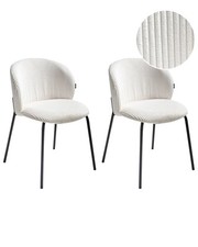 Lot de 2 Chaises en Velours