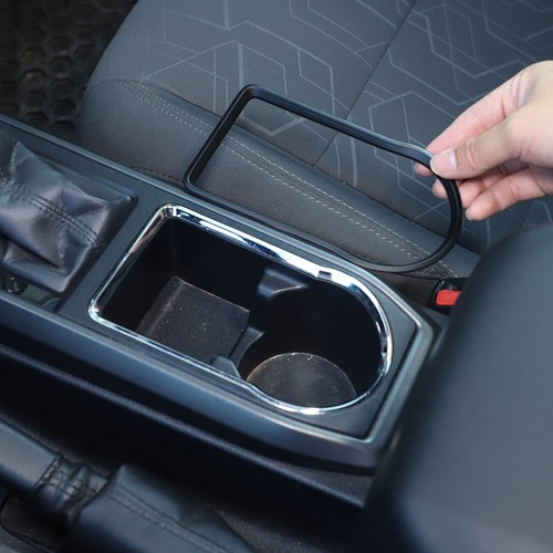 Abs matte black center console - matte,
