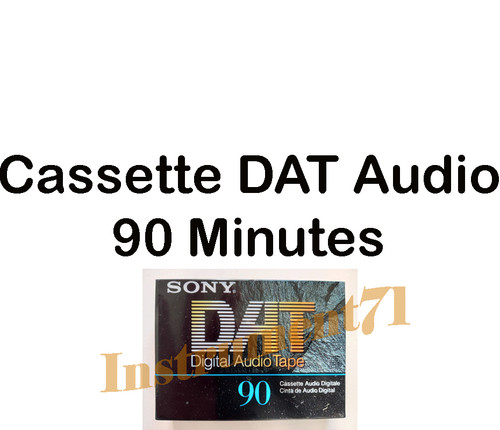 Cassette sony dat minutes - sony,