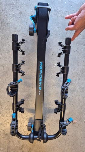 Porte vélo sur attelage - porte,
