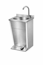 LAVE-MAINS MURAL INOX AVEC