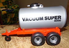 1/16 vintage bruder plastic vacuum super 4000 manure spreader nice used