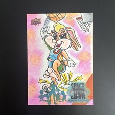WOW Upper Deck Space Jam Lola Bunny Artist Sketch Card 1/1 Akanes Chibi Glitter