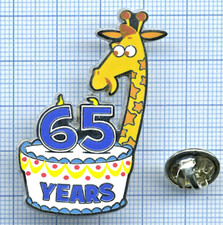 Pin's vintage 65 ans YEARS