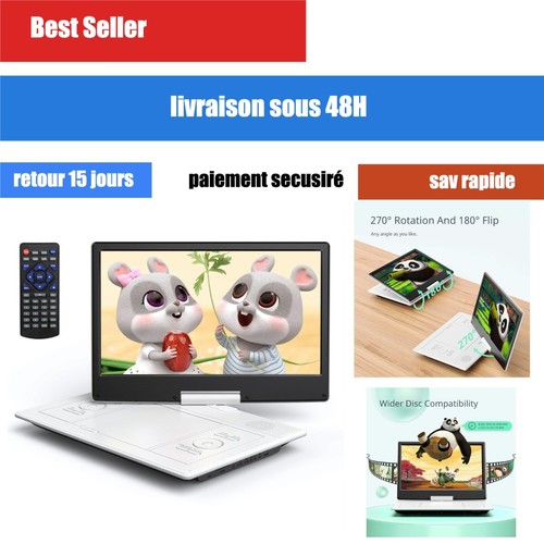 Lecteur dvd portable yoton - lecteur,
