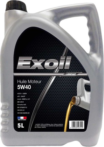 Huile moteur exoil - huile,
