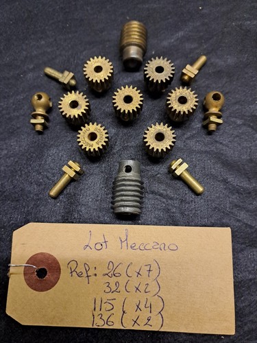Meccano lot laiton pces - lot,
