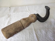 Ancienne Enclume de Cordonnier en acier sur pied en bois