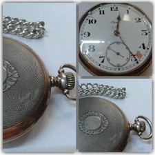 Montre à gousset en argent