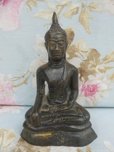 Bouddha bronze ancien - bronze,