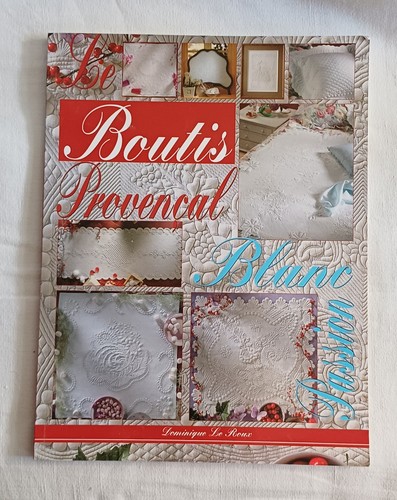 Boutis provencal blanc - boutis,