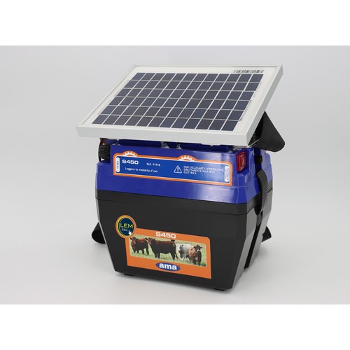 électrificateur avec panneau - avec,